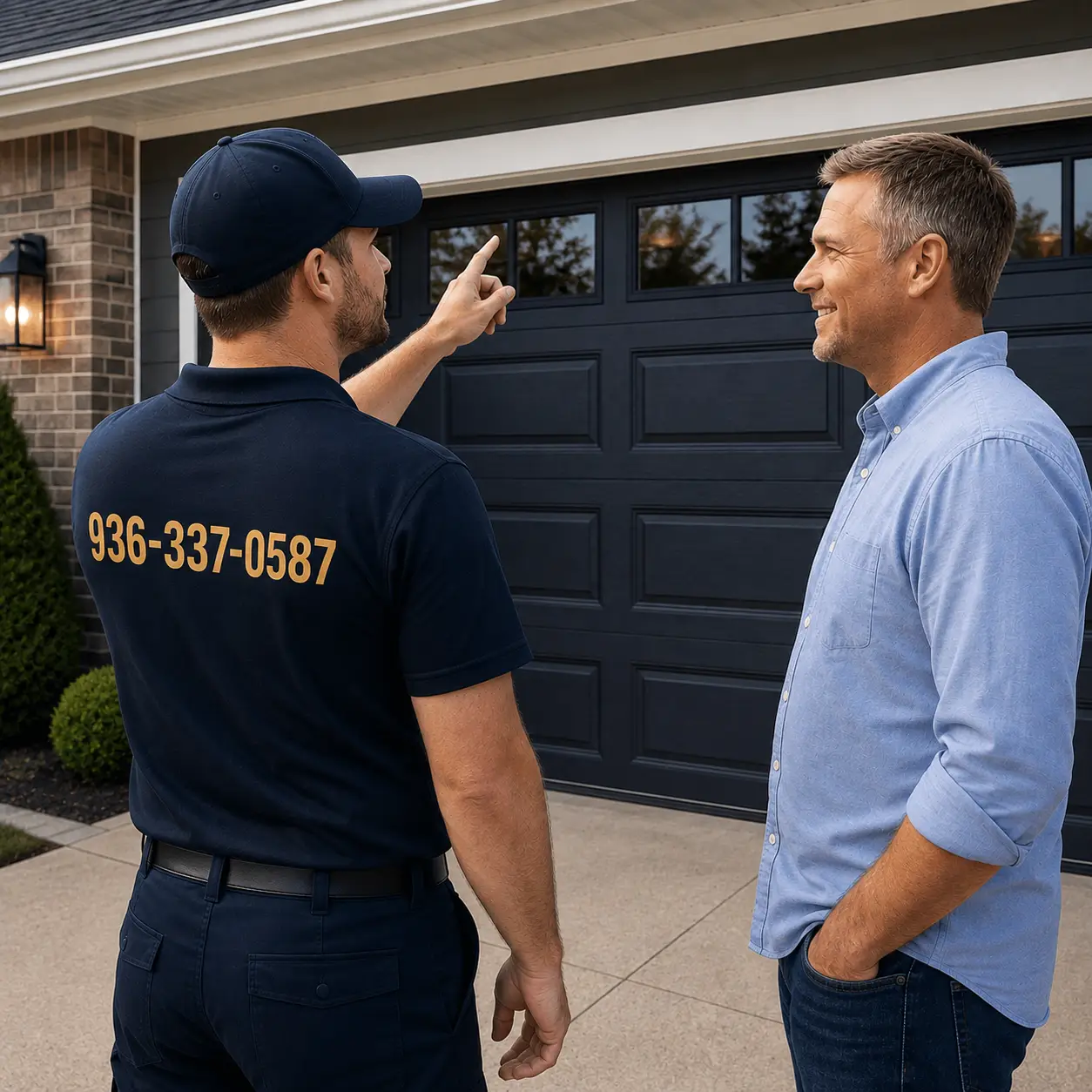 Garage door consultation