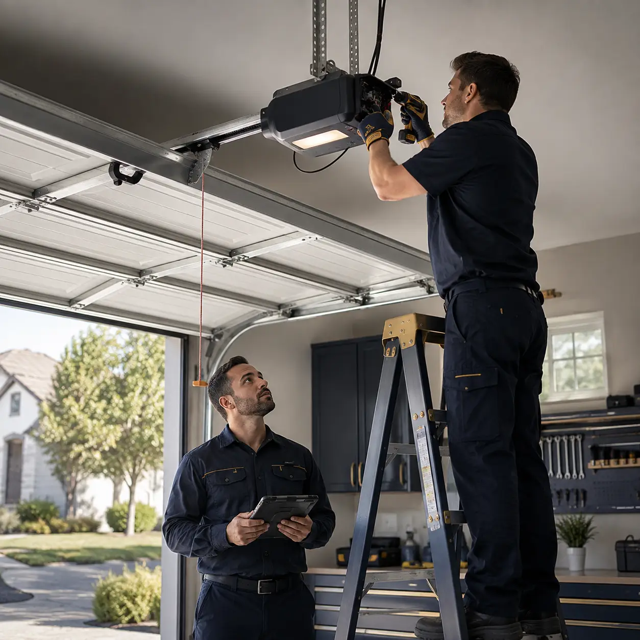 Garage door opener repair